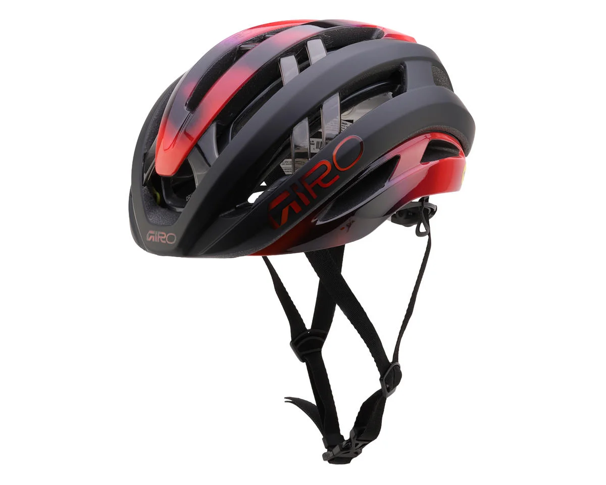 Giro Aries Spherical MIPS Helmet (Matte Black/Frequency Orange) (L)